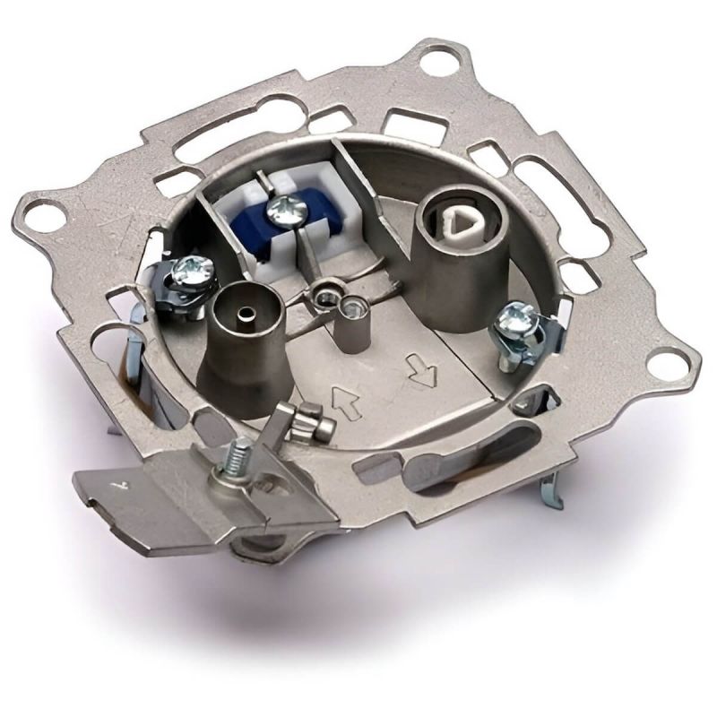 Розетка Alcad BS-510 (TV-R/ SAT+DC)