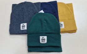 Комплект с отворотом шапка+снуд, "Be brave"