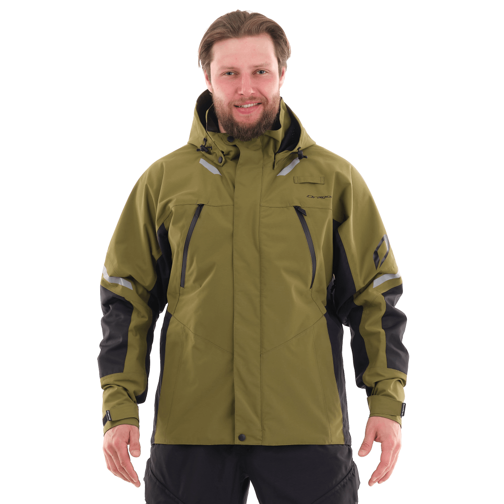 Мембранная куртка QUAD 2.0 AVOCADO-BLACK