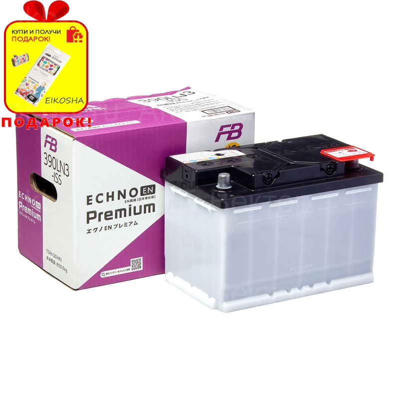 Аккумулятор FB ECHNO 390LN3 72Ач 730А