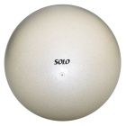 Мяч с блестками 16 -17 см Solo (Соло) белый жемчуг