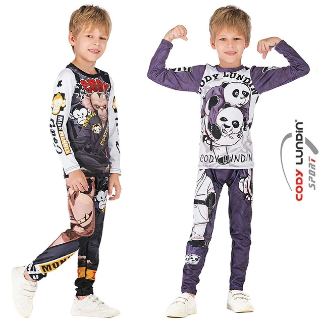 Детский костюм CODY-L Monkey & Panda