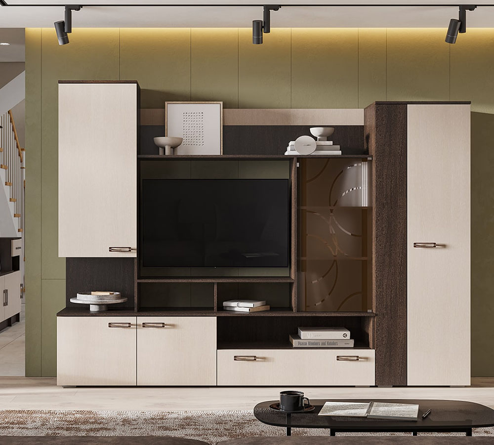 Сиена стенка в гостиную