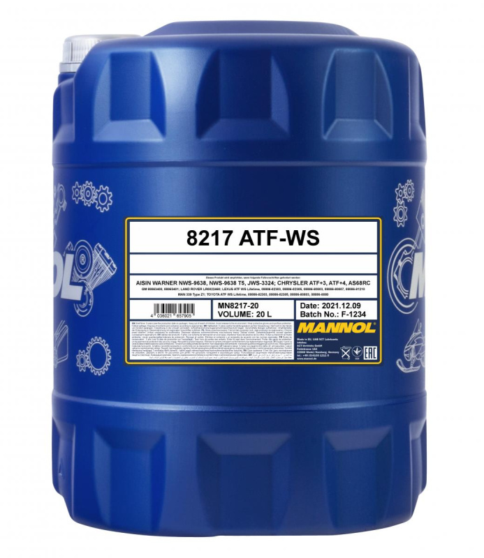 Mannol ATF WS, 20л