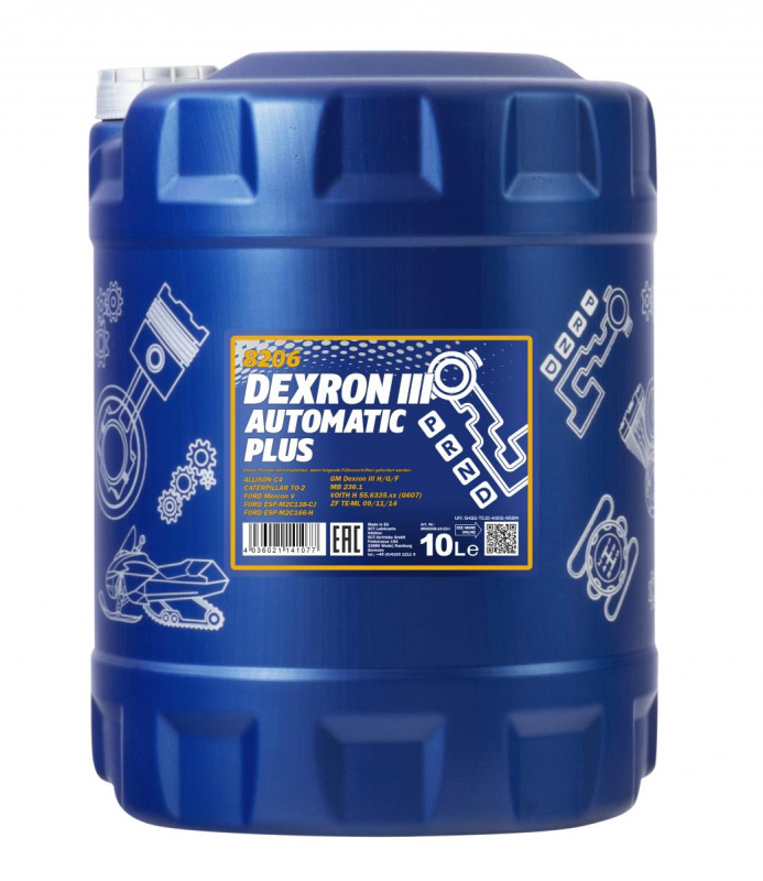 Mannol ATF Dexron III, 10л