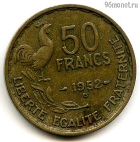 Франция 50 франков 1952 B