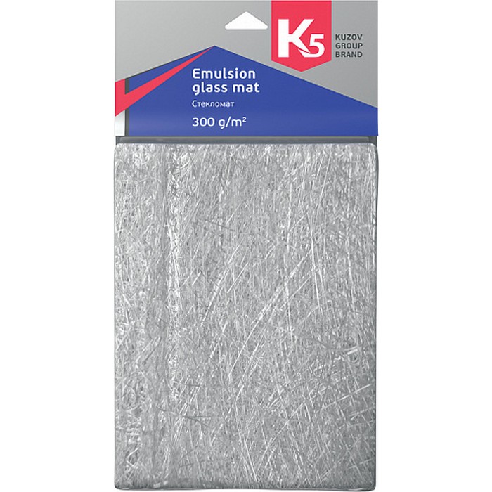 K5 Emulsion glass mat Стекломат 300 г/кв.см, 0,5 кв.м.
