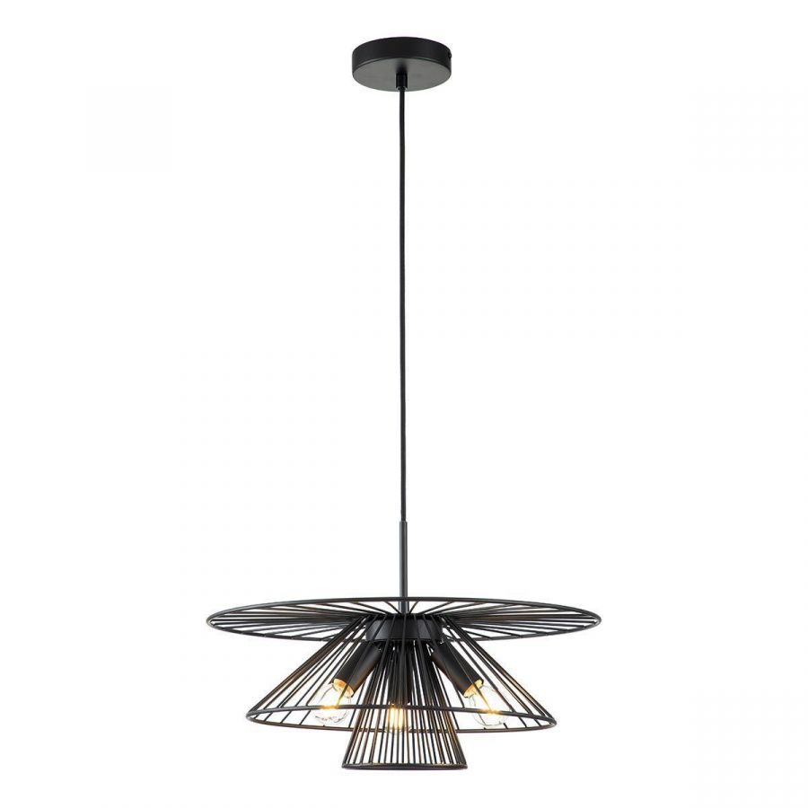 Подвесная люстра Indigo Strato 10016/3P Black V000287