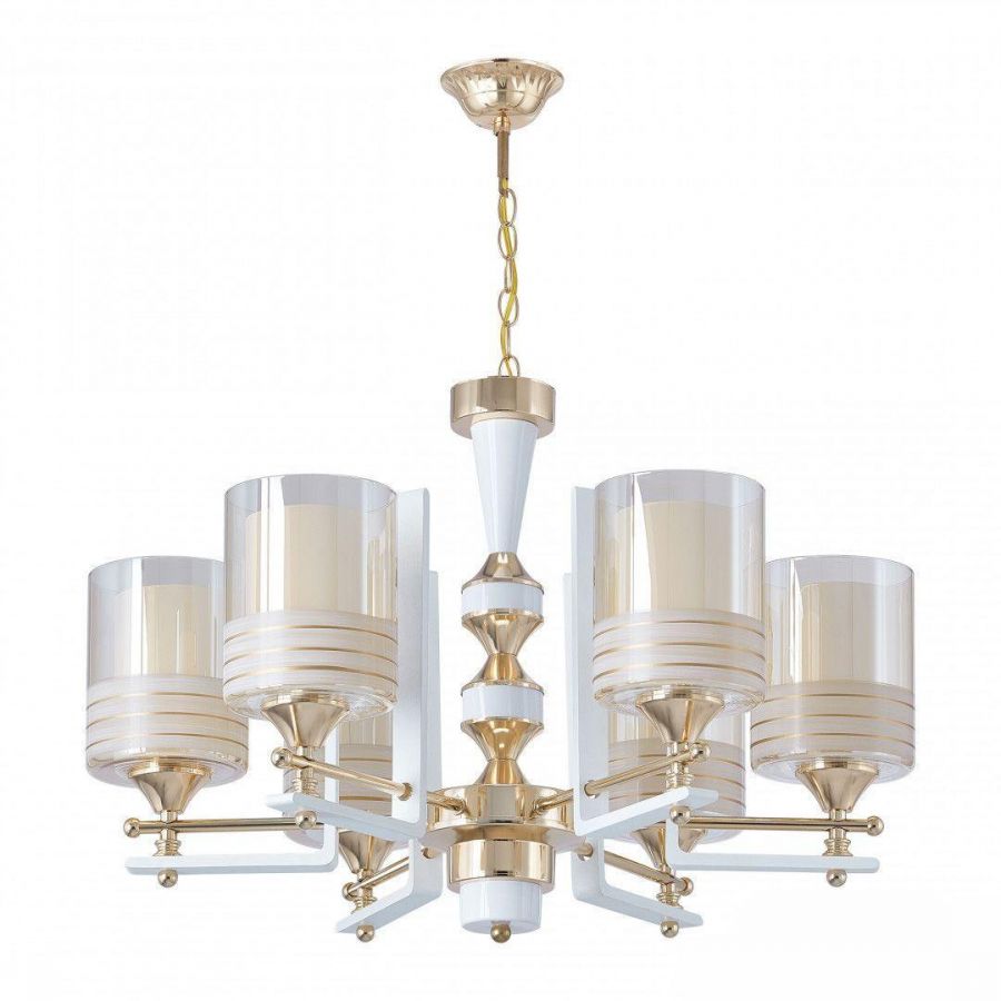 Подвесная люстра Arte Milano Florentia-6087 306087/6 Wh/Gd