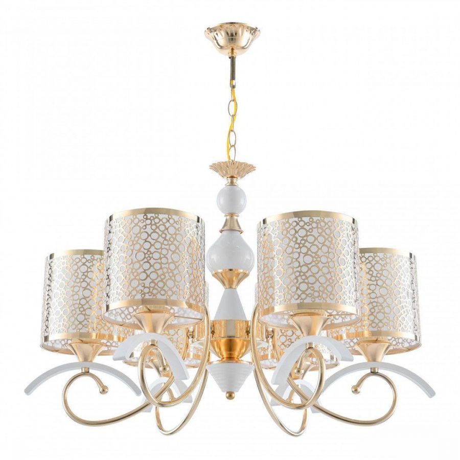 Подвесная люстра Arte Milano Florentia-9787 309787/6 Wh/Gd