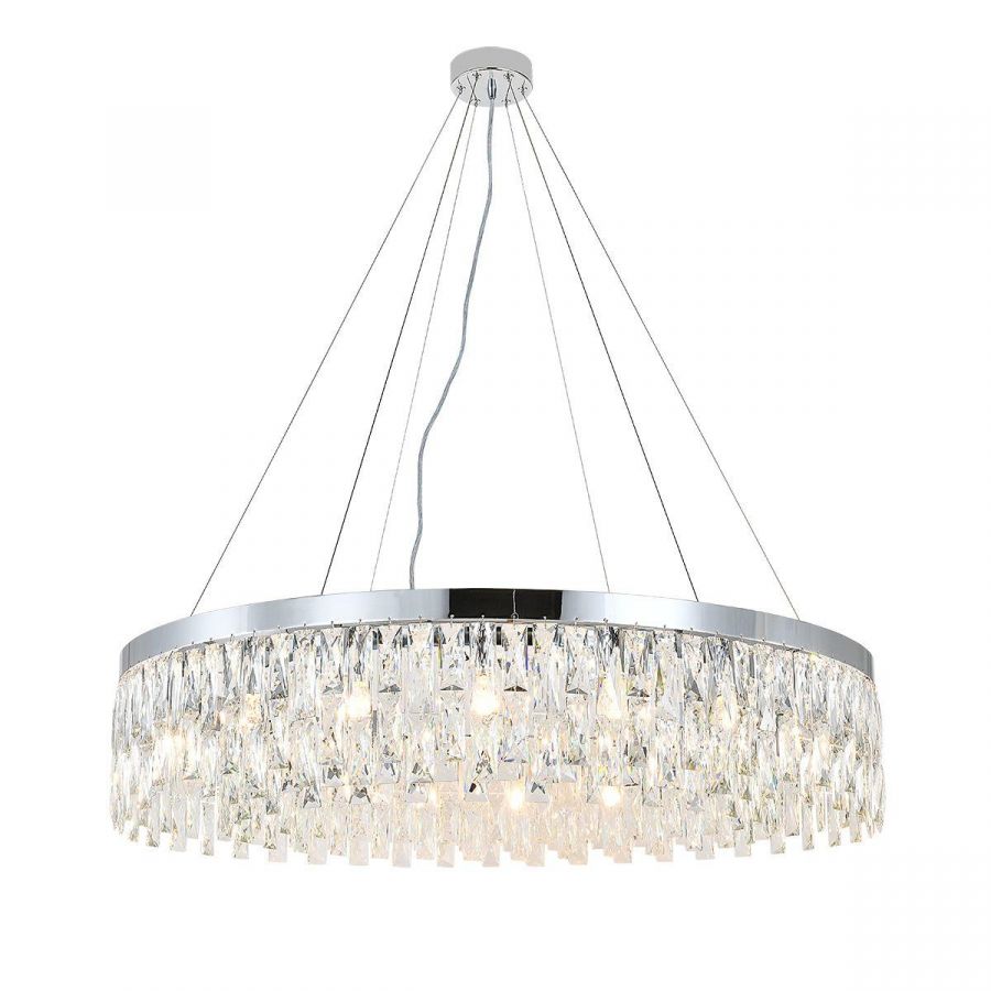 Подвесная люстра Indigo Anna V12029/18P Chrome V000498