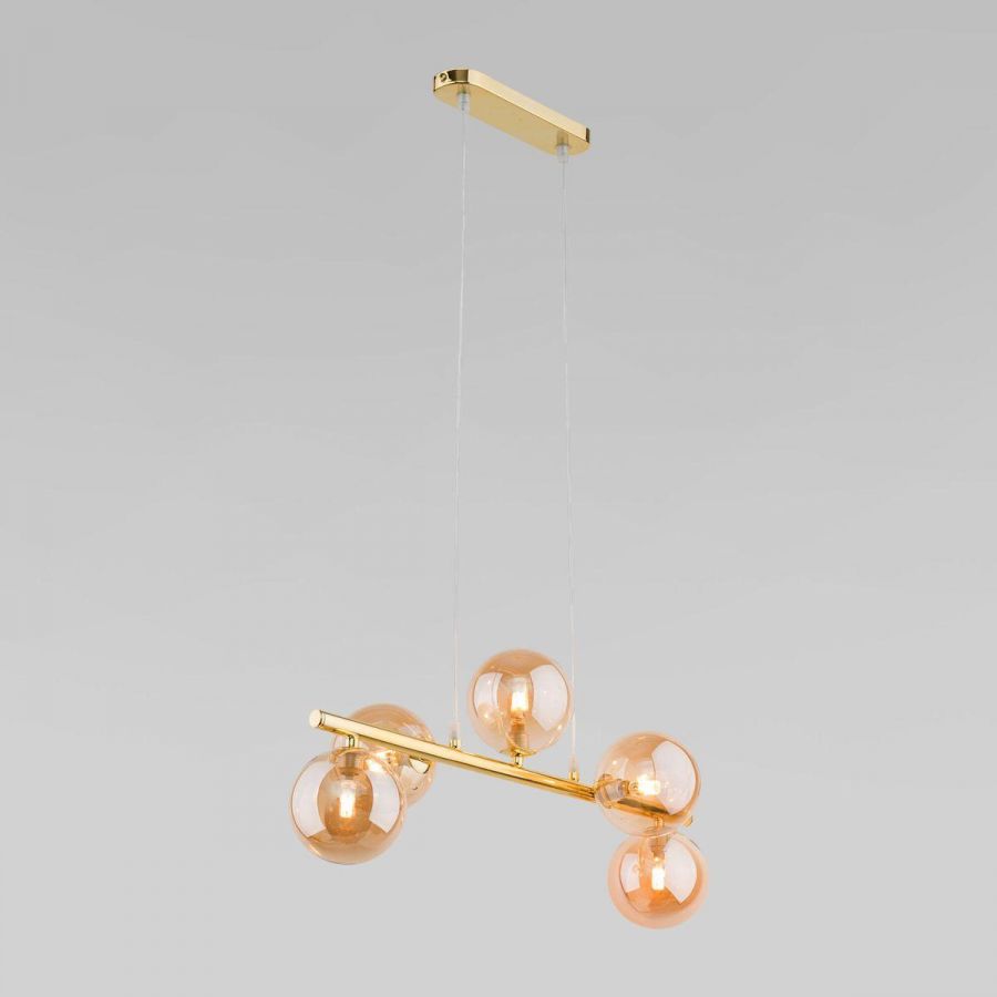 Подвесная люстра TK Lighting 4549 Estera Gold