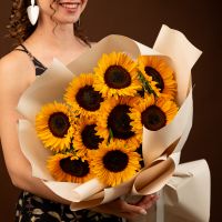 Подсолнухи 9 шт