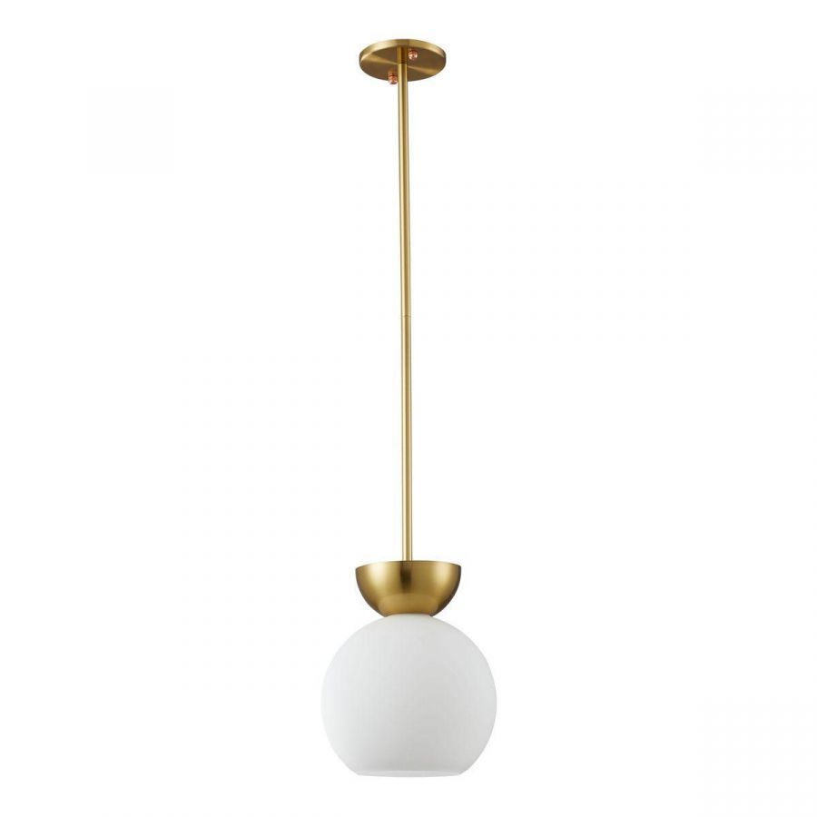 Подвесной светильник iLamp Mono P6079-1 GD+WH