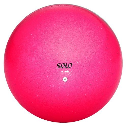 Мяч с блестками 16 см Solo