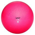 Мяч с блестками 16 -17 см Solo (Соло) розовый неон