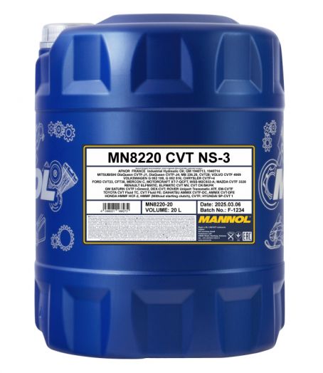 Mannol CVT NS-3, 20л