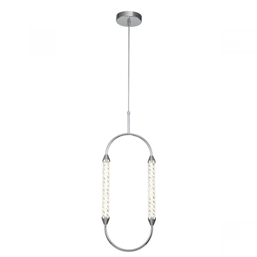 Подвесной светодиодный светильник Indigo Ellisse 14005/1P Chrome V000027L
