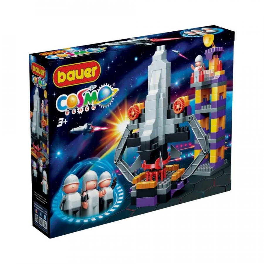 Конструктор "Космос" "Шаттл и космическая вышка Блокмена"