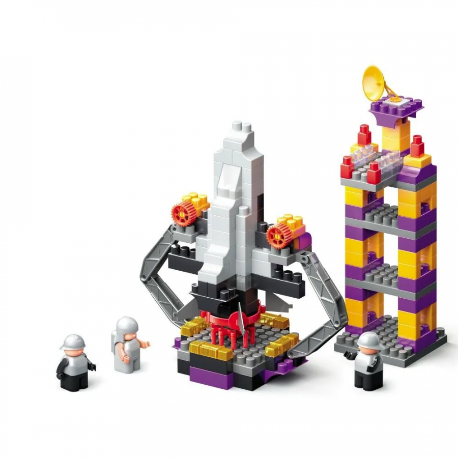 Конструктор "Космос" "Шаттл и космическая вышка Блокмена"