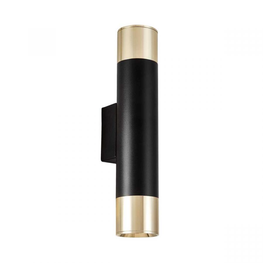Бра Lumina Deco Tuba LDW 1101-2 BK+GD