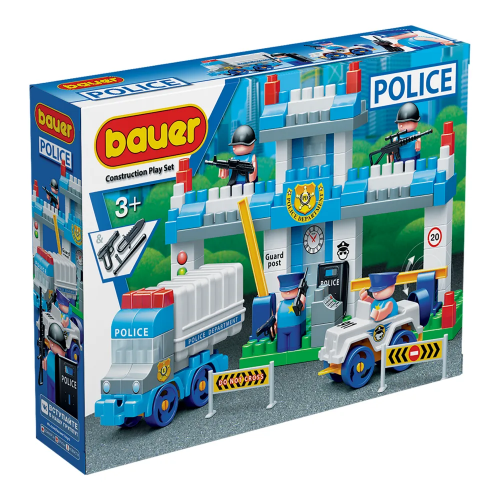 Конструктор Бауер "Полиция". Набор Полицейский участок