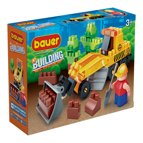 Конструктор "Стройка" Набор с грейдером