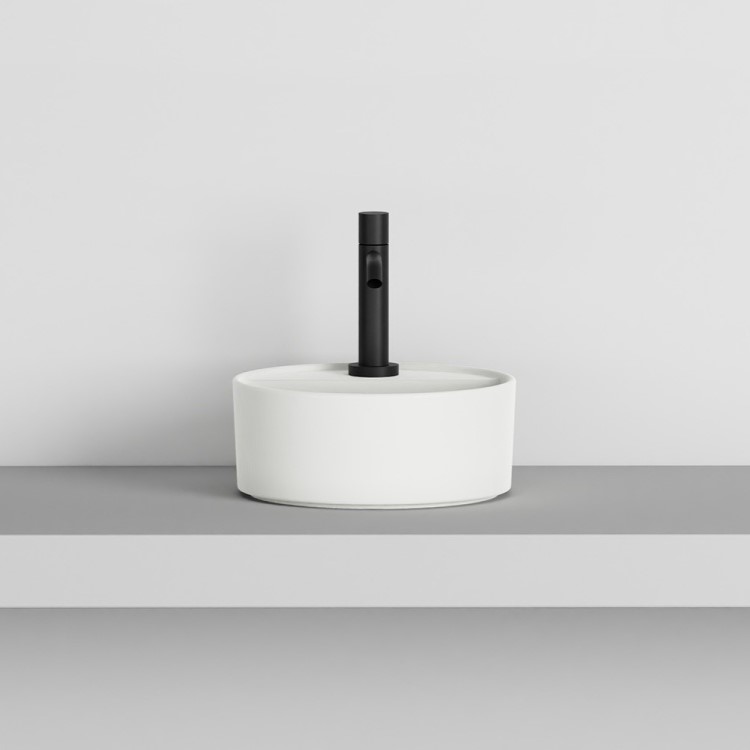 Изображение Раковина круглая Cielo Les Petites LPLAT/LPLATSF, диаметр 28 см