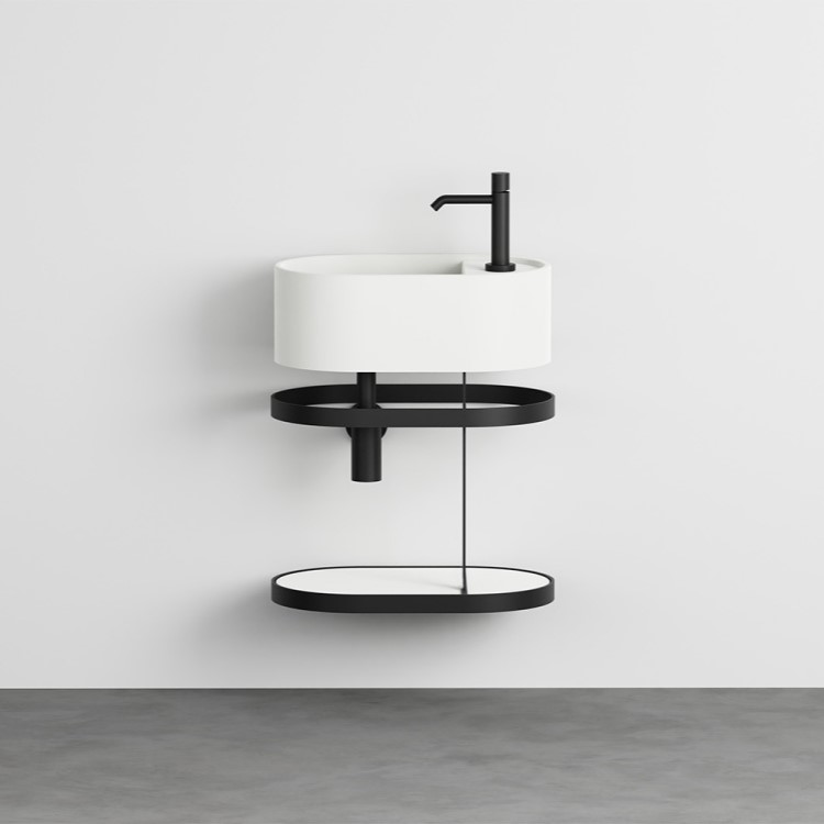 Изображение Столешница для каркаса Cielo Les Petites LPPIO46 овальная 45х28х1,2 см