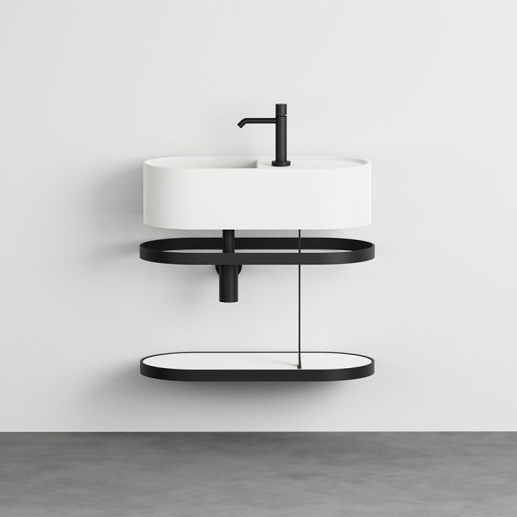 Изображение Столешница для каркаса Cielo Les Petites LPPIO60 овальная 59х28х1,2 см