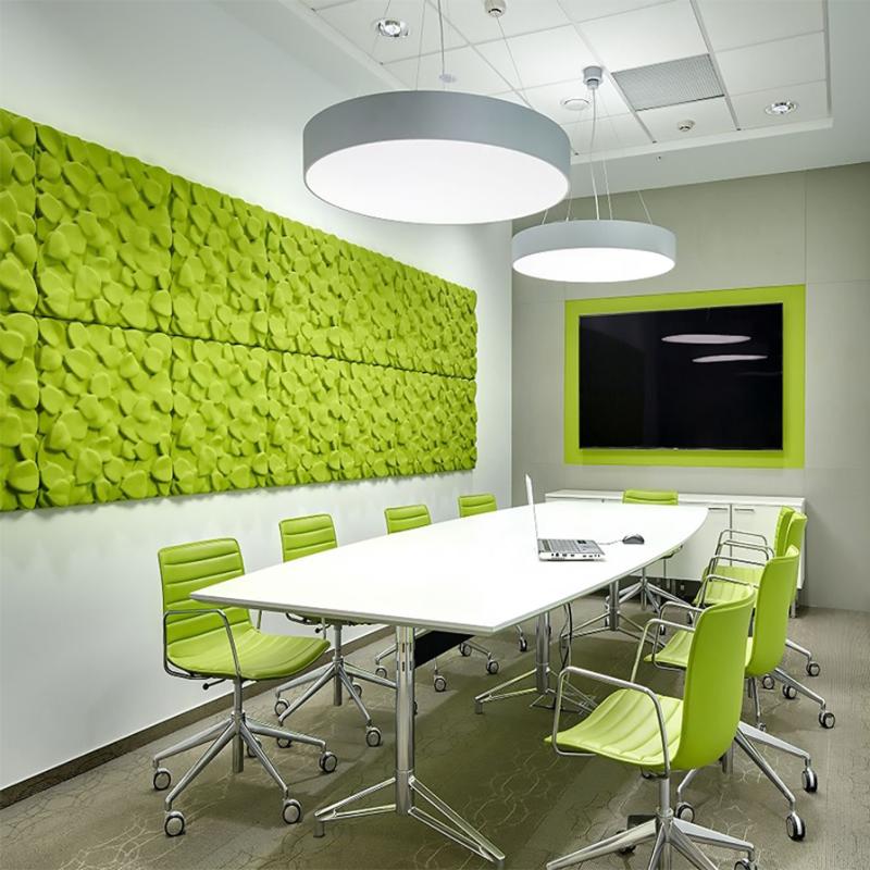 Акустические стеновые панели 3D для офиса