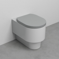 Напольный унитаз безободковый Cielo Otis OTVAK слив в пол/стену схема 1