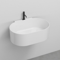 Раковина подвесная Cielo Otis 60х46х20 см арт. OTLS/OTLSSF схема 1