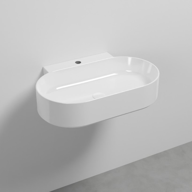 Изображение Раковина подвесная Cielo Mare MRLS70/MRLS70SF 70х47х15 см