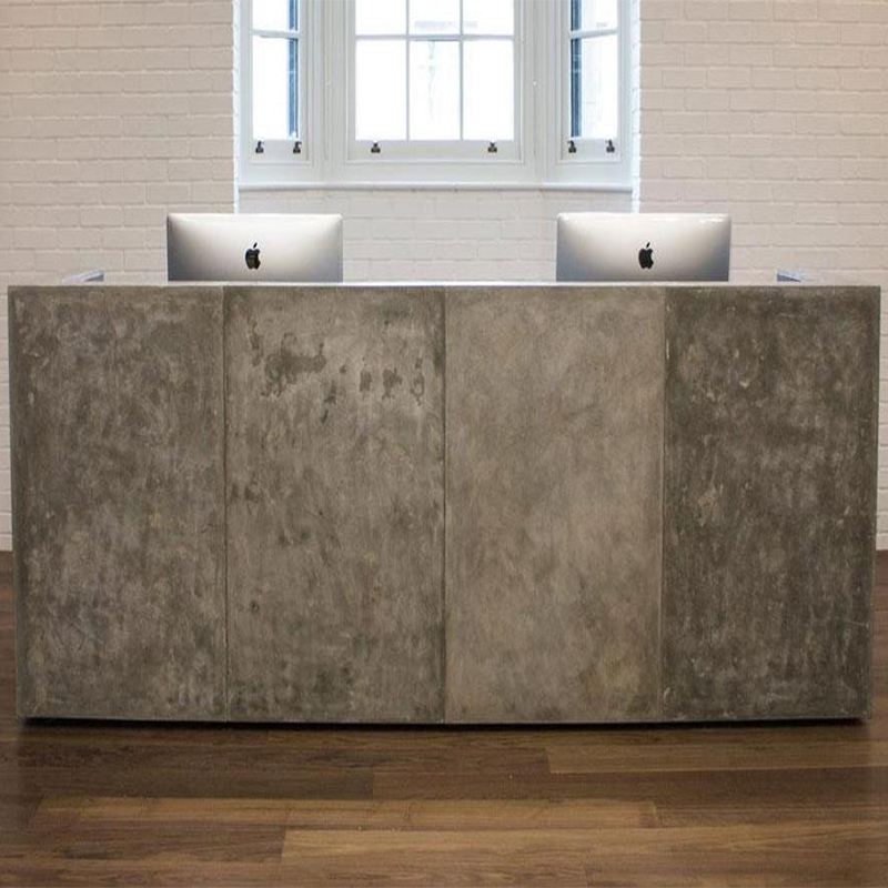 Стойка ресепшн Лофт с панелями