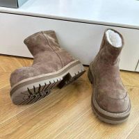 Ботинки Balenciaga с мехом Premium