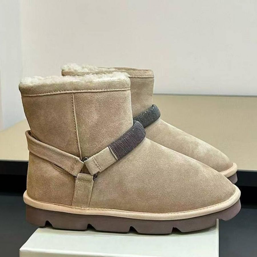 Угги Brunello Cucinelli с мехом Premium
