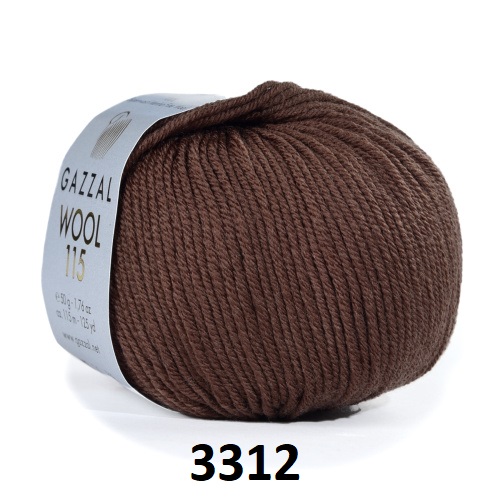 Пряжа Wool 115 Gazzal (GW115)
