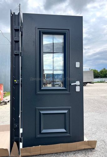 Дверь с терморазрывом 11 см PROTERMA 3D Графит