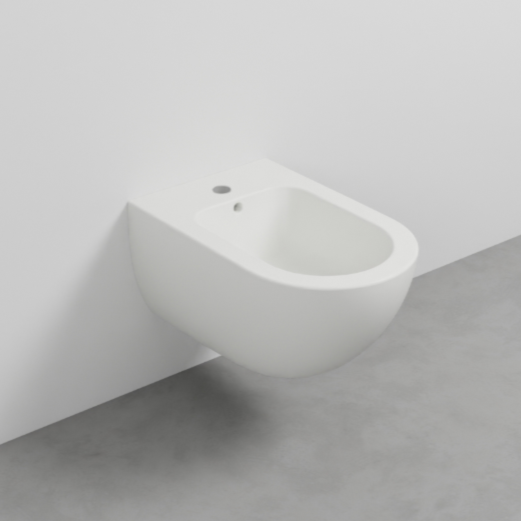 Биде подвесное Cielo Enjoy Pro EJBSP с отверстием под смеситель