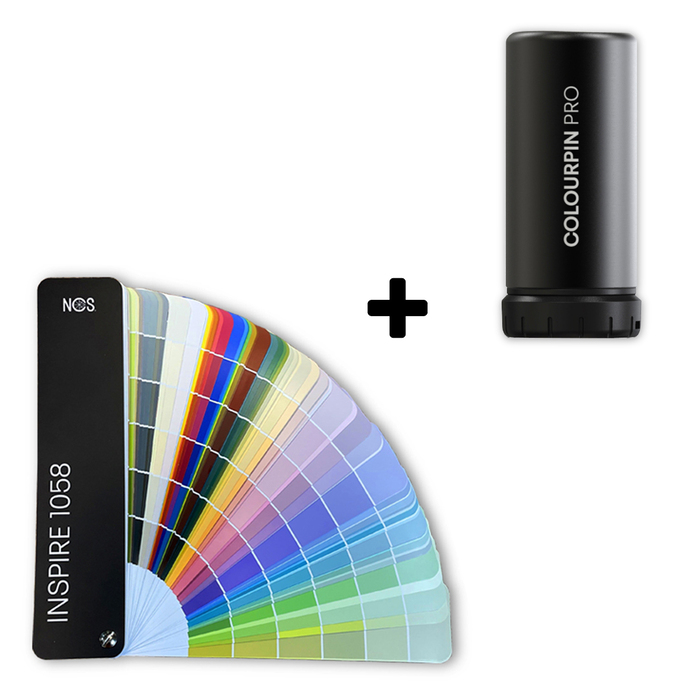 Tecsa Уникальный набор №3 NCS — колориметр NCS Colourpin PRO + каталог цветов NCS Inspire 1058