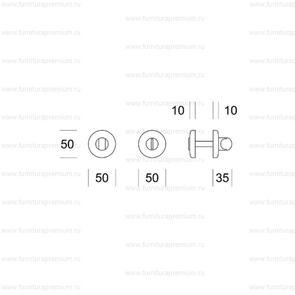 Фиксатор Salice Paolo Calvi 2912