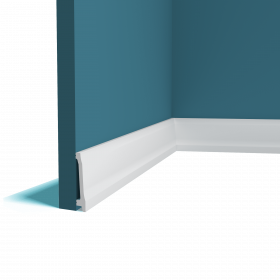 Плинтус Perfect Plus P174 Д200xШ8.5смxТ1.6см / Перфект Плюс