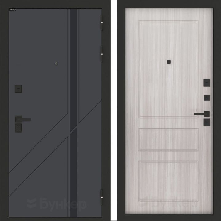Входная дверь Бункер BN-12 - 03 Сандал белый