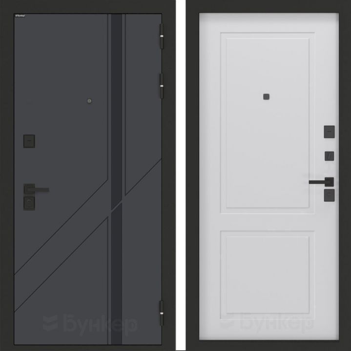 Входная дверь Бункер BN-12 - 11 Белый софт