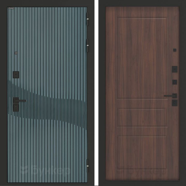 Входная дверь Бункер BN-13 - 03 Орех бренди