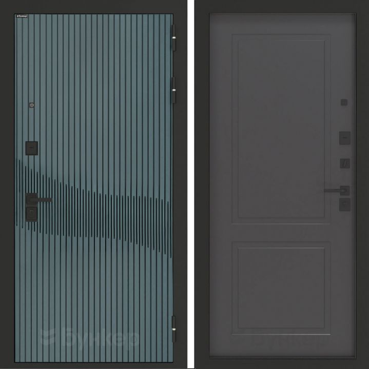 Входная дверь Бункер BN-13 - 11 Графит софт