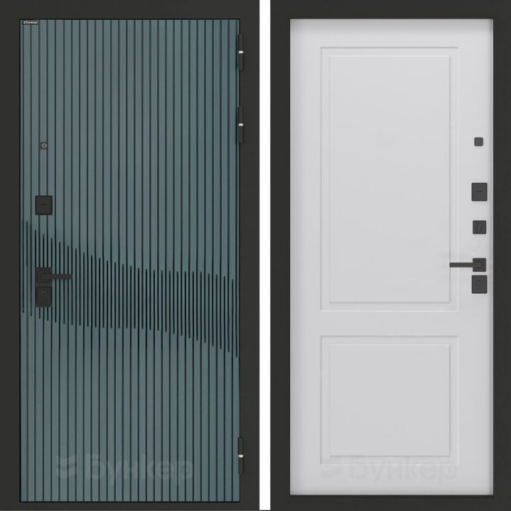 Входная дверь Бункер BN-13 - 11 Белый софт