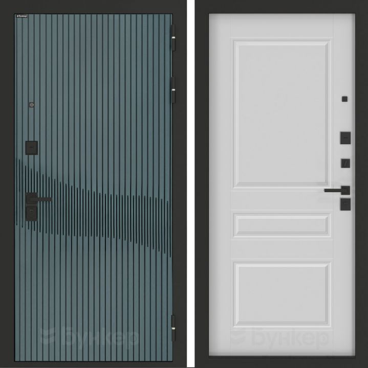 Входная дверь Бункер BN-13 - 03 Белый софт