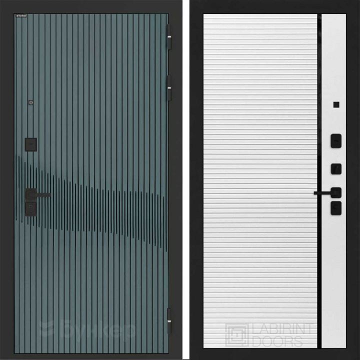 Входная дверь Бункер BN-13 - 22 Белый софт